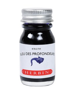 J. Herbin Tinte für Füller Flakon 10 ml tiefblau