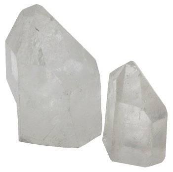 Bergkristall Spitze mit Standfläche, 100 g
