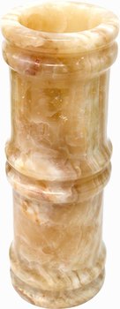 Vase Zylinder aus Onyx Marmor, 20 cm Naturstein