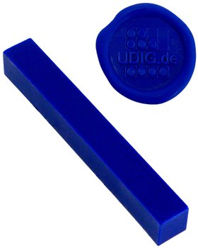 Siegelwachs - unser feinster - Königsblau, 1 Stange, 7 cm